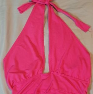 Hot Pink Halter Top